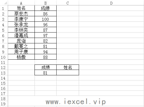excel \VLOOKUPMз