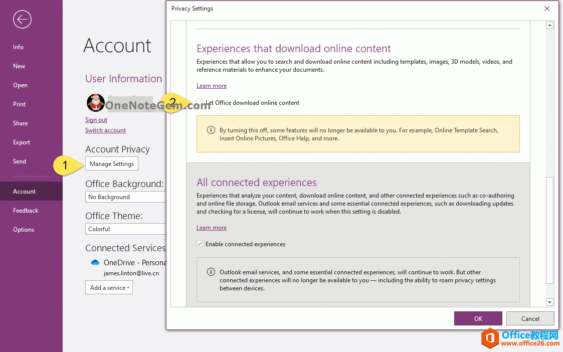 ɶ OneNote 365  CDƬھҕlǻɫģò