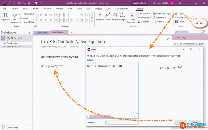 D(zhun)Q(f)Ɓ LaTeX  OneNote ԭʽ