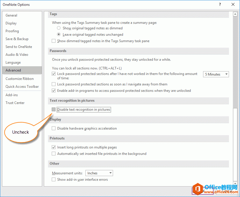 ׌ OneNote ReDƬеıɣ