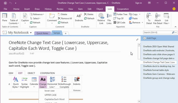 從 OneNote 導(dǎo)出頁面為 HTML,并轉(zhuǎn)換頁面內(nèi)部鏈接為 HTML 文件里的錨鏈接