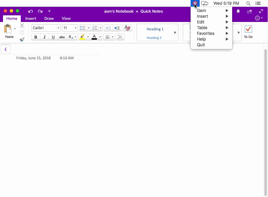 䌚ˆεģбУxģ壬뵽 Mac OneNote 