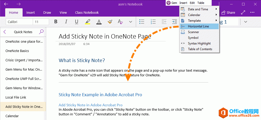  OneNote gвˮƽָ