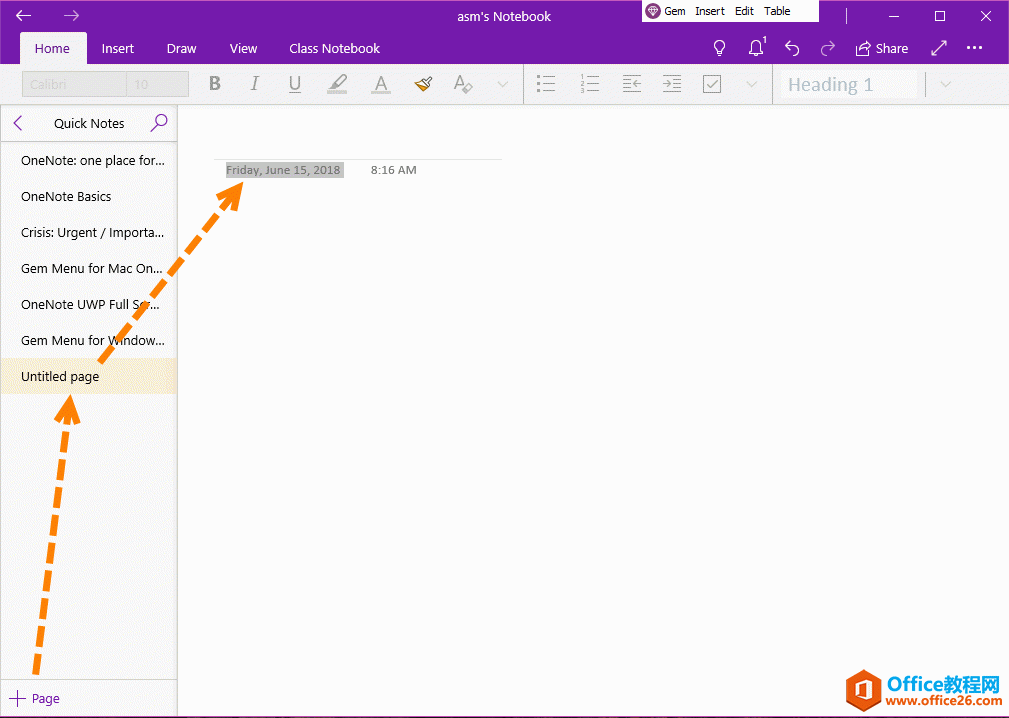 ĬJ(rn) OneNote ڸʽ