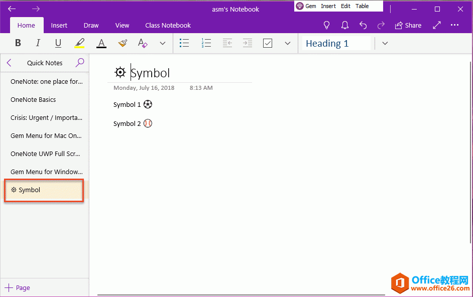 ݔIPϛ]еķ̖ OneNote 