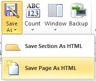 ΌOneNote (օ^(q)) HTML ļ