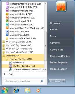  Windows _ʼˆ\(yn) OneNote Gem Fix Tool ޏ(f)