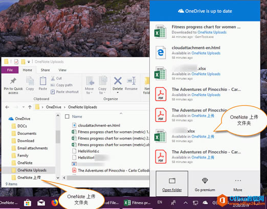 Ƹ OneDrive   OneNote ς ļA 
