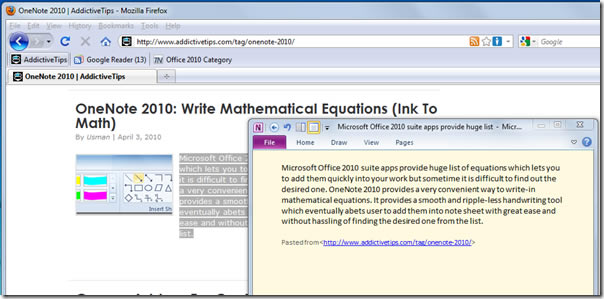 ΰl OneNote Web g[_վ