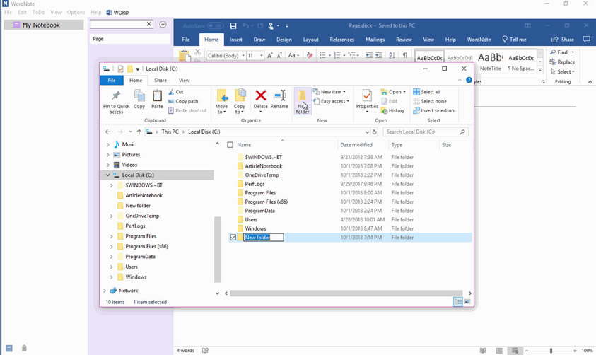_һ(g) Windows ļA WordNote ĹPӛ