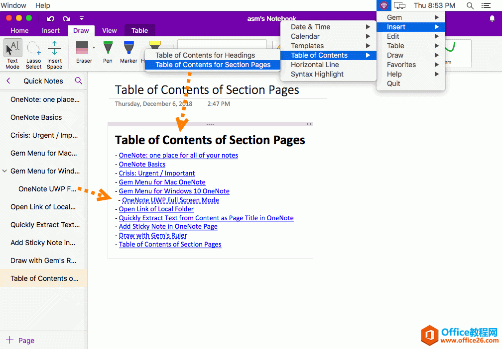 _Юǰ OneNote օ^棬Ŀ䛴V