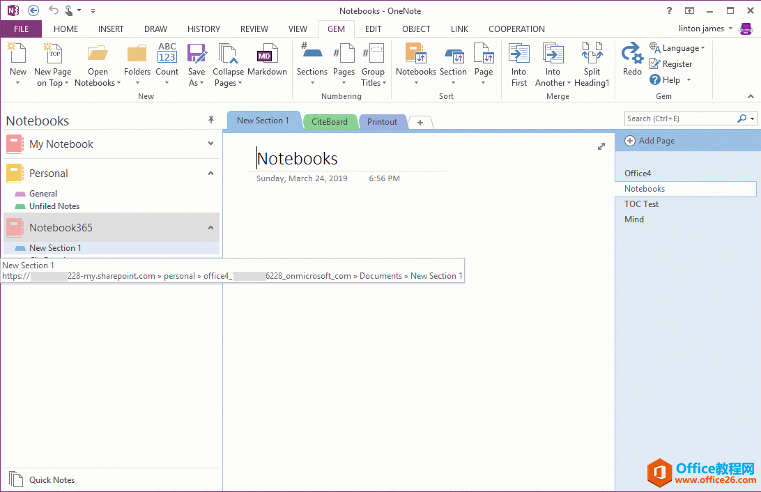 OneNote _WУ~ĹPӛ 