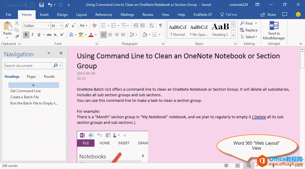 α OneNote  Word ęn汳ɫ