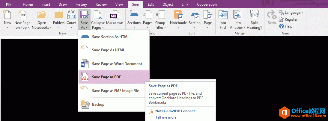 OneNote Gem  PDF ļ