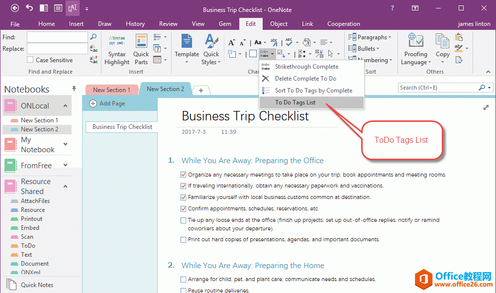 OneNote Ĵkб