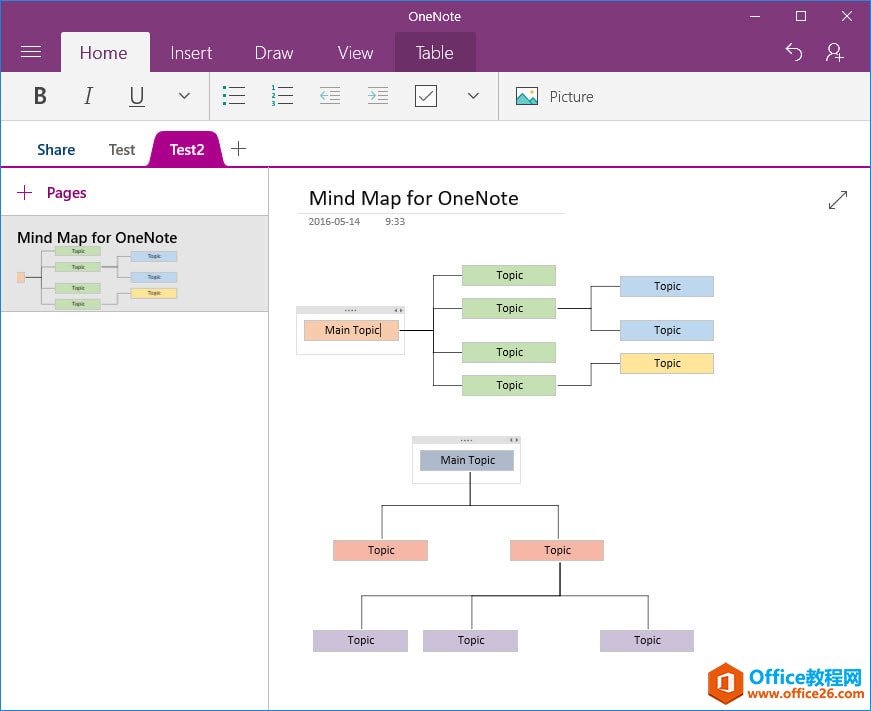 OneNote 17, OneNote UWP, OneNote for Windows 10 ( OneNote 2019) M