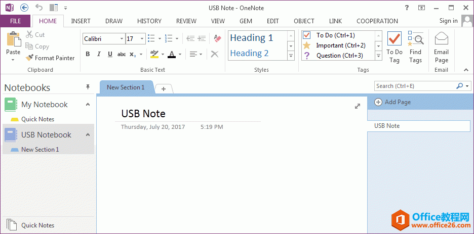 ʹ U Pͬ OneNote Pӛ
