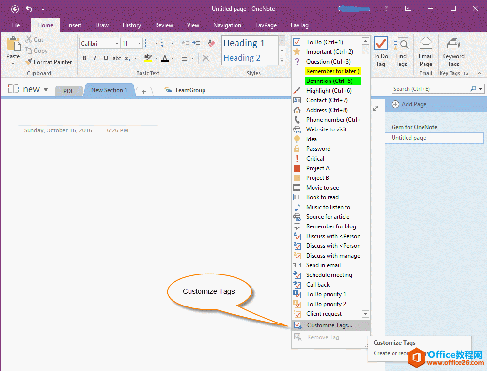 (chung)һ(g)µ OneNote (bio)ӛ
