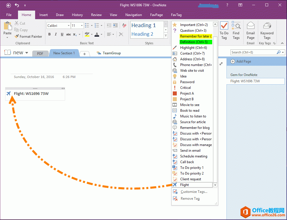 ΄һµ OneNote ӛ