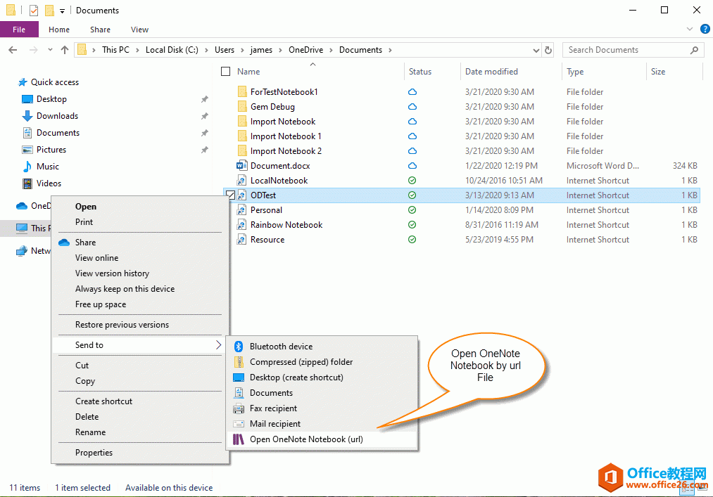 Open OneNote Notebook (url) 打開 OneNote 筆記本 (url)
