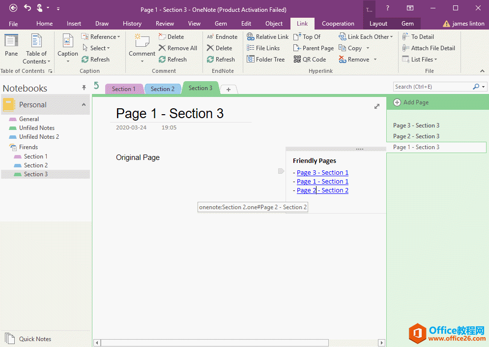  OneNote 桢朽