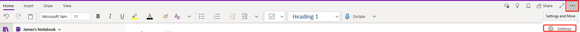 ȡOneNote 2019ĸ