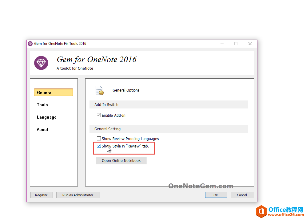  OneNote Gem Fix Tool д_ OneNote ġ醡x헿@ʾԶxıʽˆ