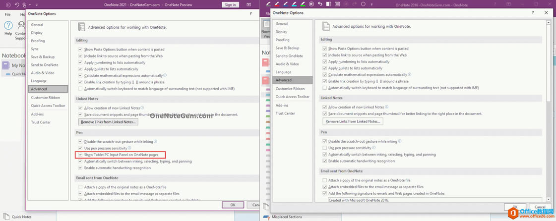  OneNote @ʾƽݔ봰