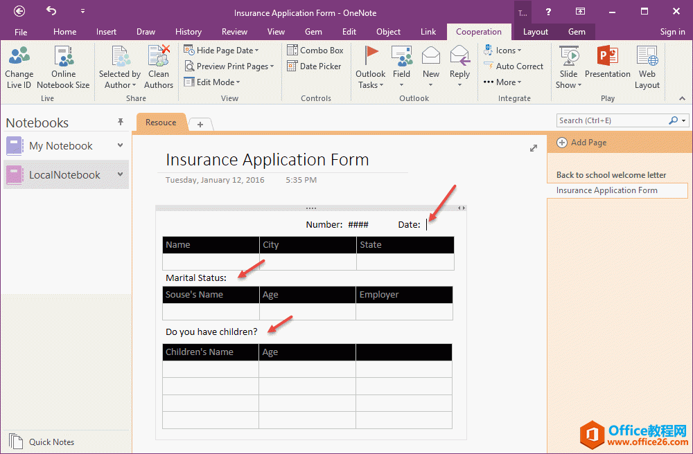  OneNote Мʂ