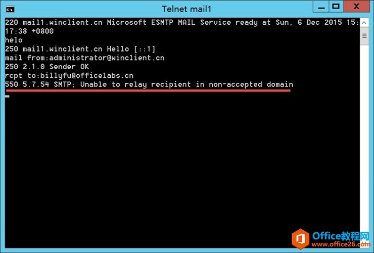 Exchange Server 2016ⲿSMTP^