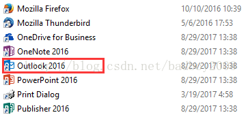 win10ϵy(tng)׌ outlook 2016 _(ki)C(j)Դ_(ki)