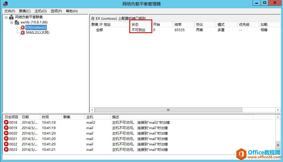 Exchange Server 2013 ߿òϵУ͑L߿áWjؓd⣨NLB_վ