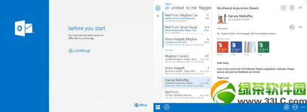Outlook iOSdʽl(f) ӆOffice 365ʹ3