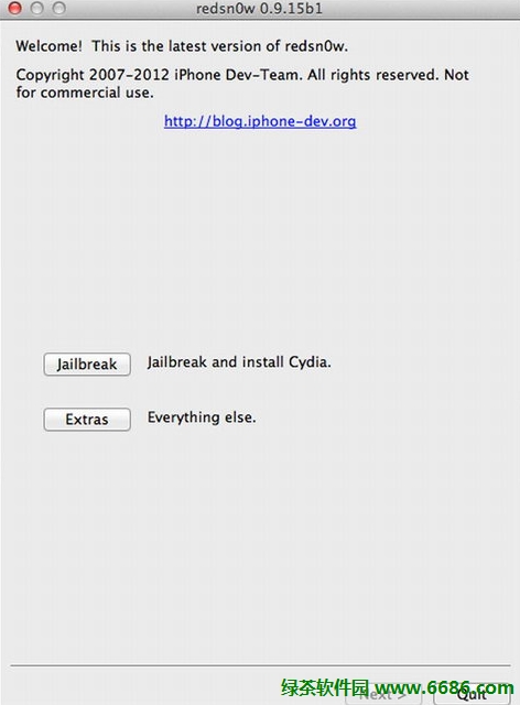 tѩRedSn0w 0.9.15b1 ֧iOS6ǈAMԽz