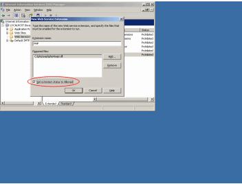 Windows 2003+IIS6.0環境下安裝PHP Windows 2003+IIS6.0環境下安裝PHP